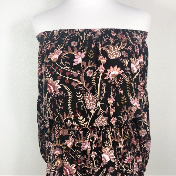 NWT Free People Black Combo romper. Size XS - Picture 5 of 10